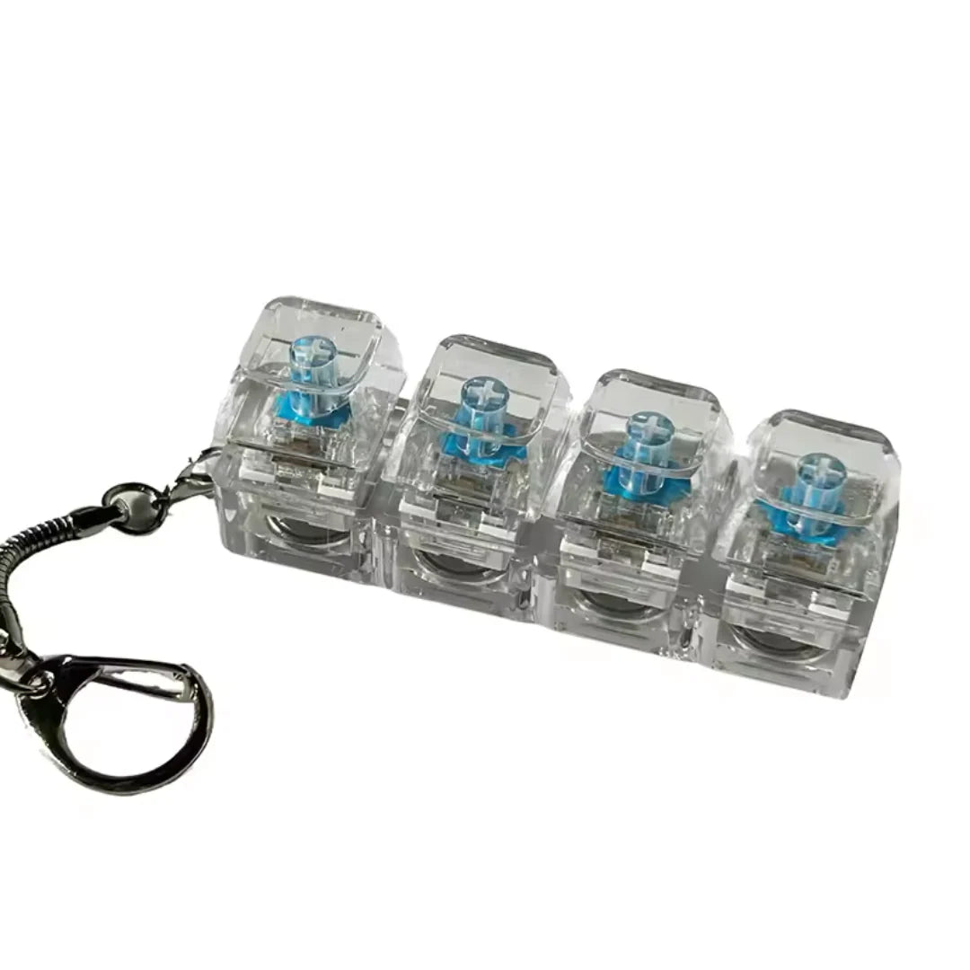 Llavero teclado antiestrés